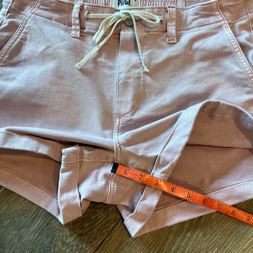 Paige Christy drawstring vintage rose shorts size 30 - Picture 6 of 12